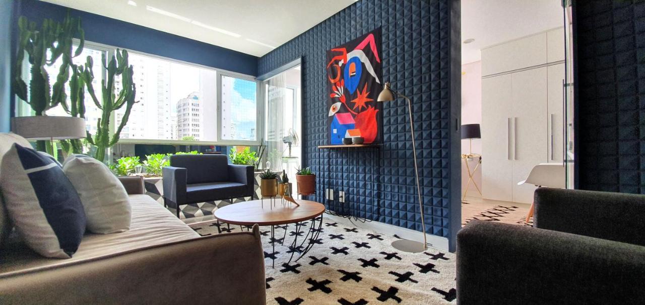 Moderno E Vibrante A 2 Quadras Da Av Paulista Apartment São Paulo Luaran gambar