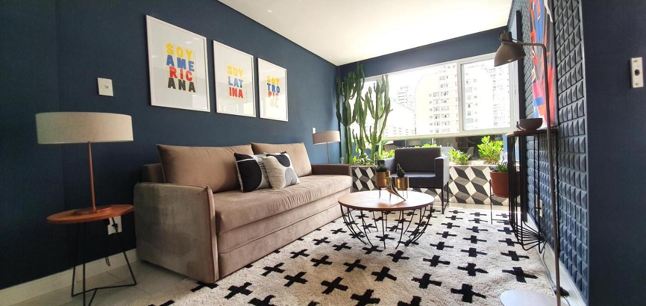 Moderno E Vibrante A 2 Quadras Da Av Paulista Apartment São Paulo Luaran gambar