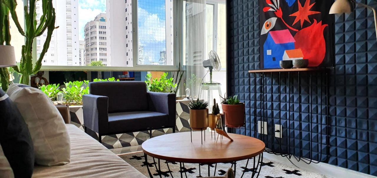 Moderno E Vibrante A 2 Quadras Da Av Paulista Apartment São Paulo Luaran gambar