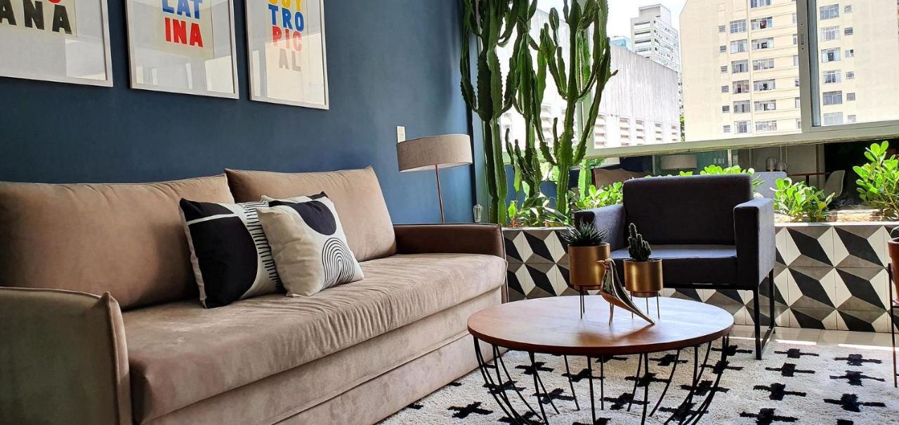 Moderno E Vibrante A 2 Quadras Da Av Paulista Apartment São Paulo Luaran gambar