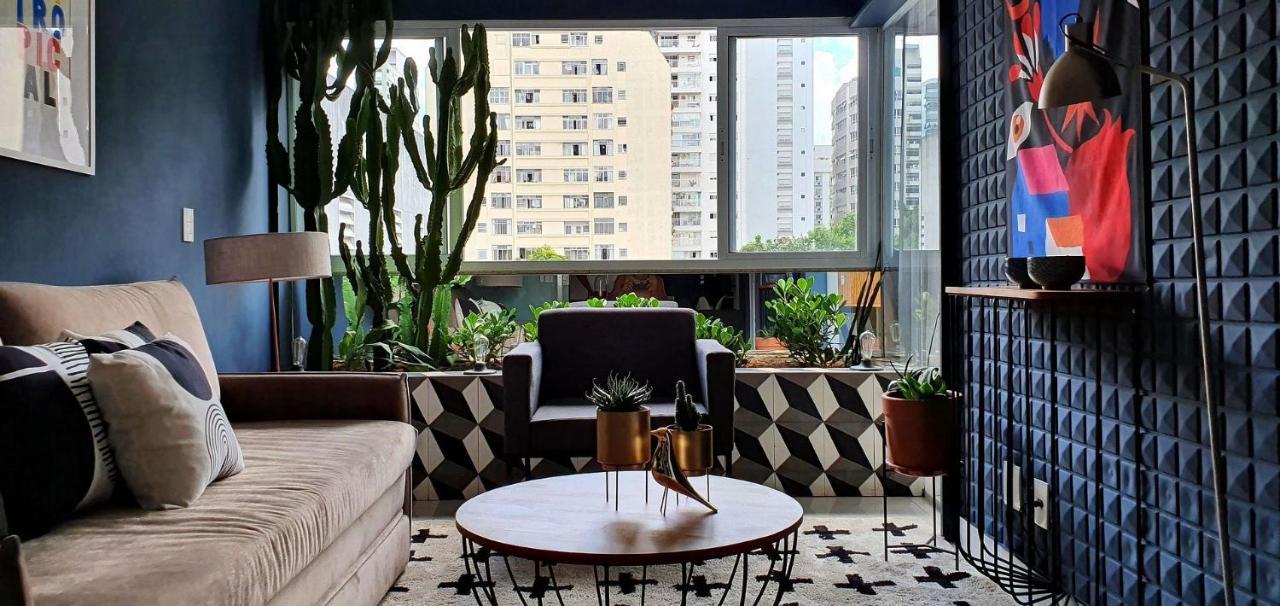 Moderno E Vibrante A 2 Quadras Da Av Paulista Apartment São Paulo Luaran gambar